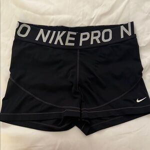 Nike Pro Black Athletic Shorts